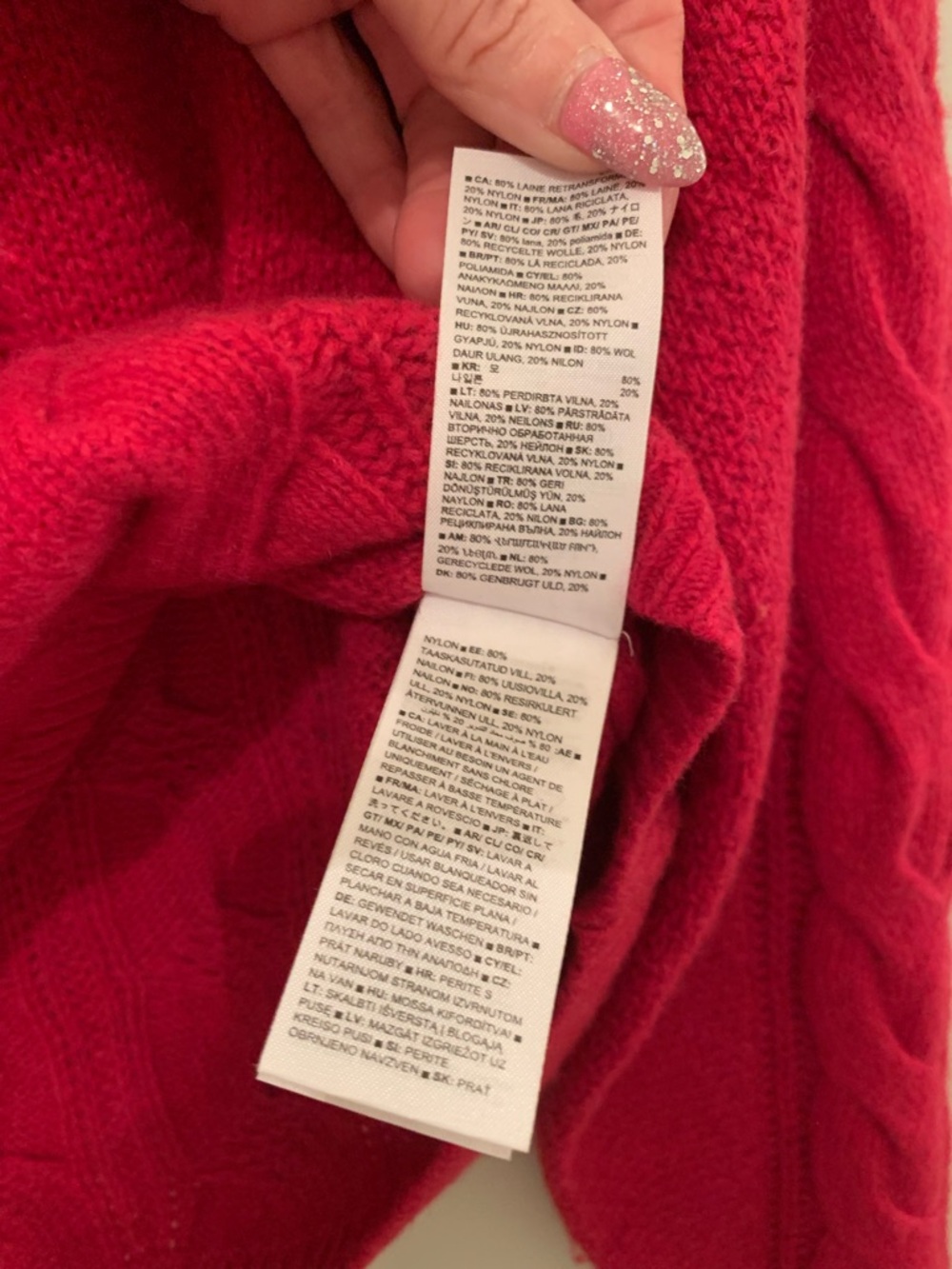 BANANA REPUBLIC NWT! CABLE KNIT MOCK NECK SWEATER. - Picture 5 of 8